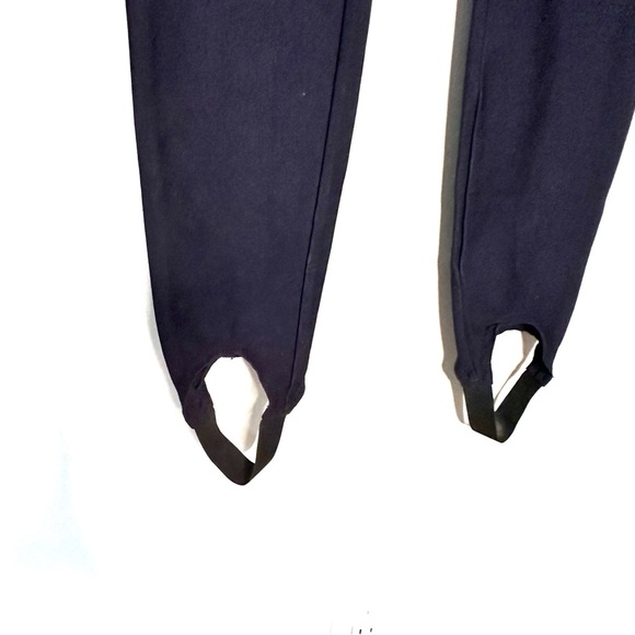 Loft | Navy Blue Stirrup Pants Size Medium - Picture 2 of 7